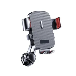 Universal Car Phone Holder with Hook Clip - Automatic Locking, Air Vent Friendly (Car Holder)