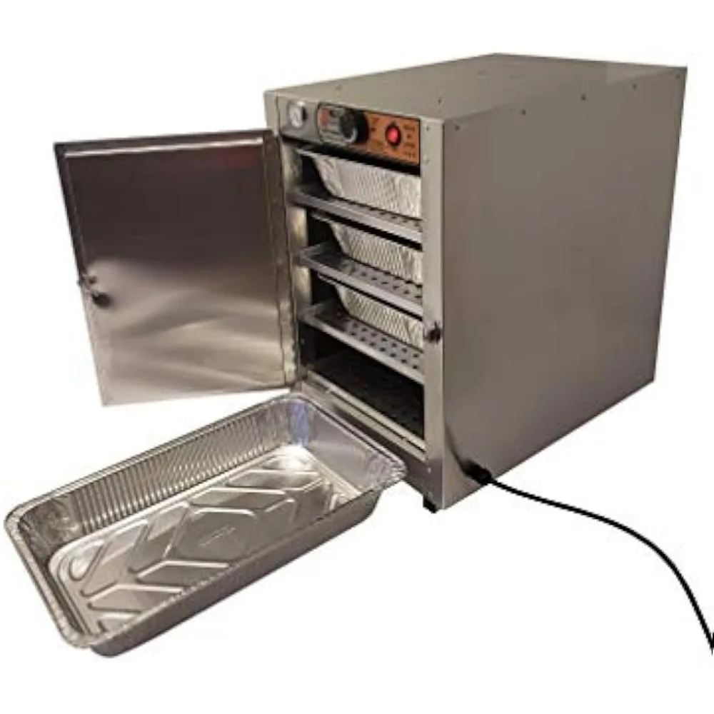 Party Catering Full Size 3.25" Tall Pans Hot Box Food Warmer, The Original and The Best, NSF/UL Certified Great