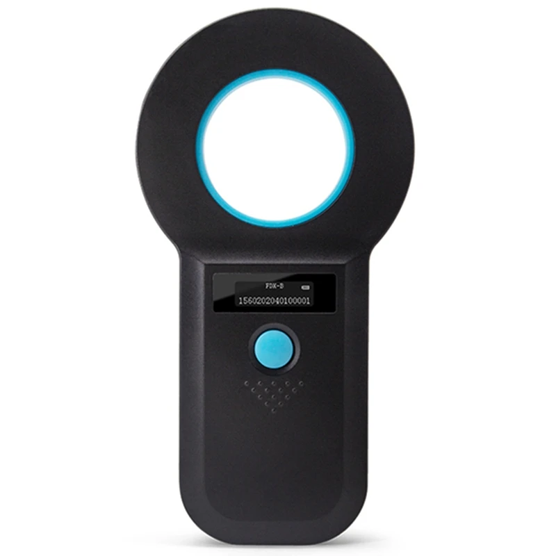 EMID ISO Chip Animal Tag Microchip Reader Portable OLED Pet Dog Cat Scanner for HFing |
