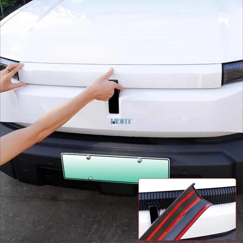 Chery iCAR 03 Jaecoo 6 J6 2024 + 자동차 스타일링 전면 페이스 몰딩 커버, 레이싱 그릴 트림 스트립 액세서리, 외부 스티커