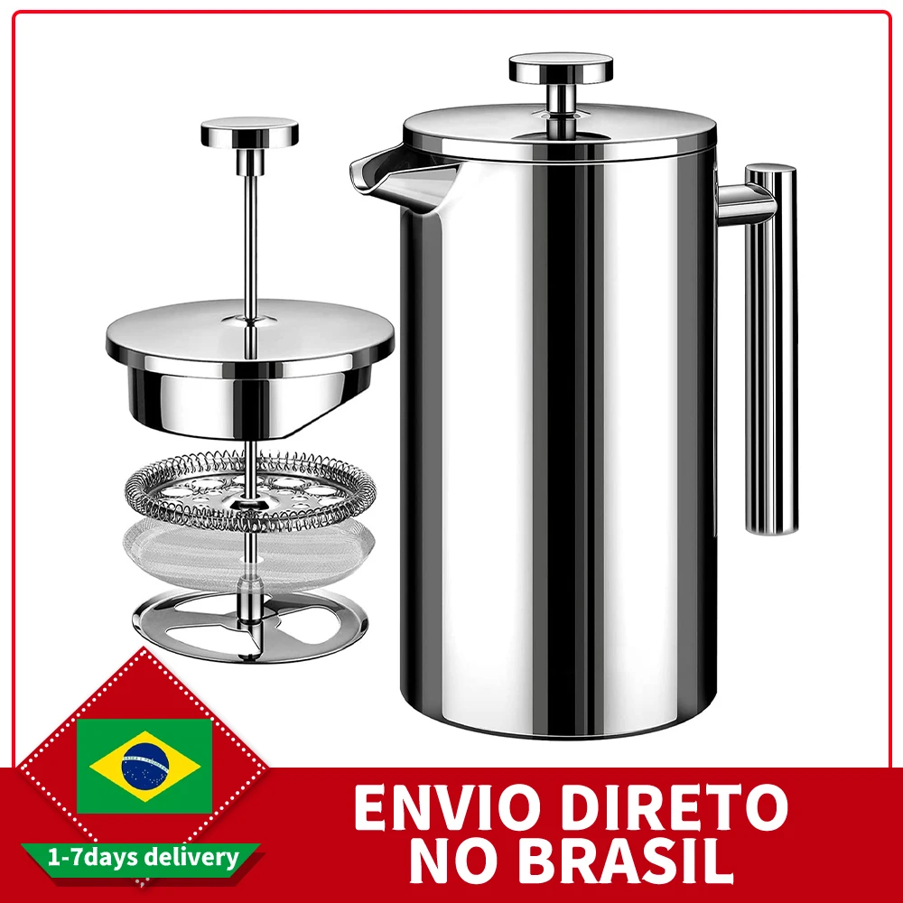 600ml Stainless Steel French Press 
