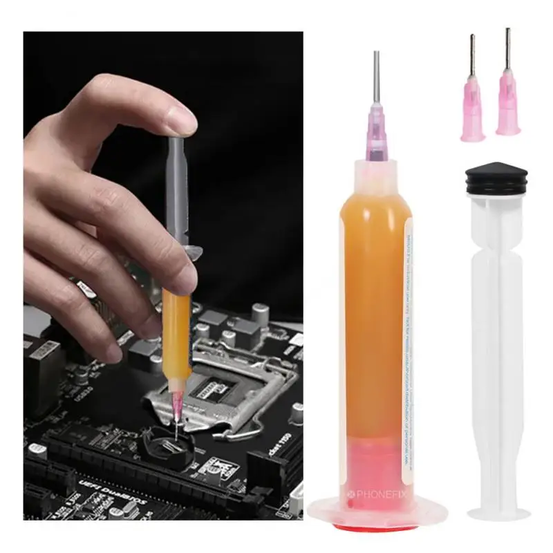 

Solder Flux 10cc RMA 223 RMA-223 Soldering Paste Flux Solder Grease For Computer Chips Phone LED BGA SMD PGA PCB Repair Tools