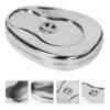 1pc Practical Bedpan Urinal Bedridden Patients Bedpan Pregnant Urinal Lid Stool Pan With Cover Bedridden Toilet Pan With Cover 5