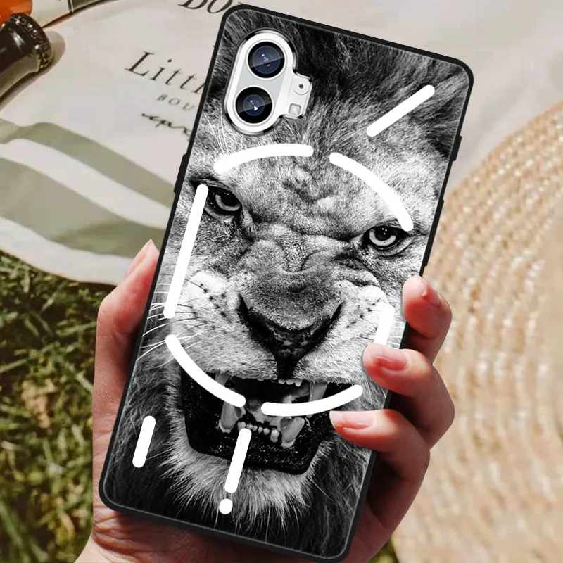 Black Antiknock Soft TPU Protective Phone Case Cover