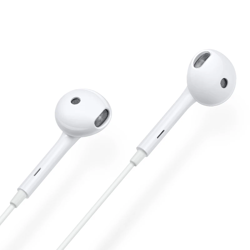 Premium In-Ear Wired Earphones with Built-in Mic and 3.5mm USB Plug