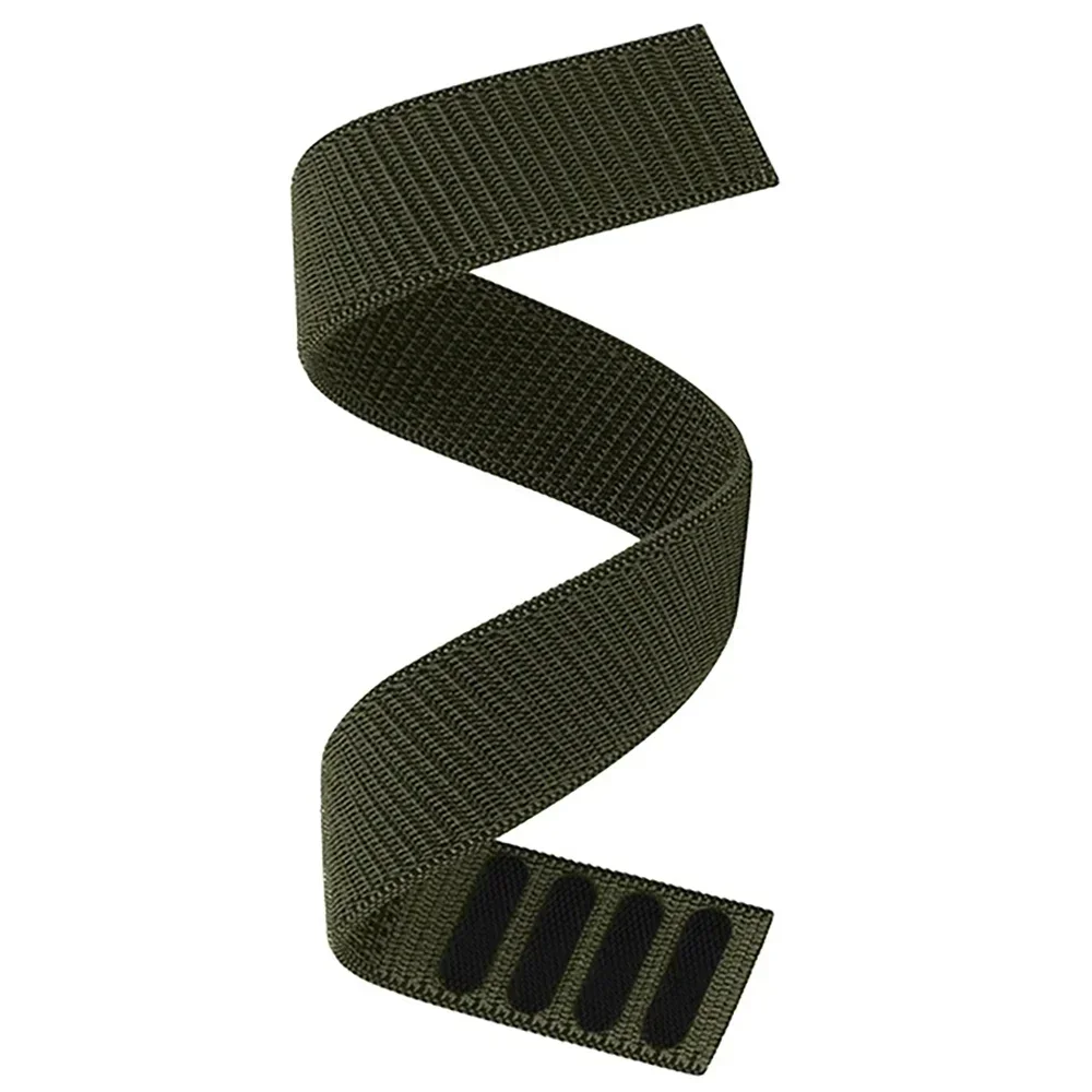 Woven Nylon Quick Fit Hook & Loop Sport Watch Band Strap