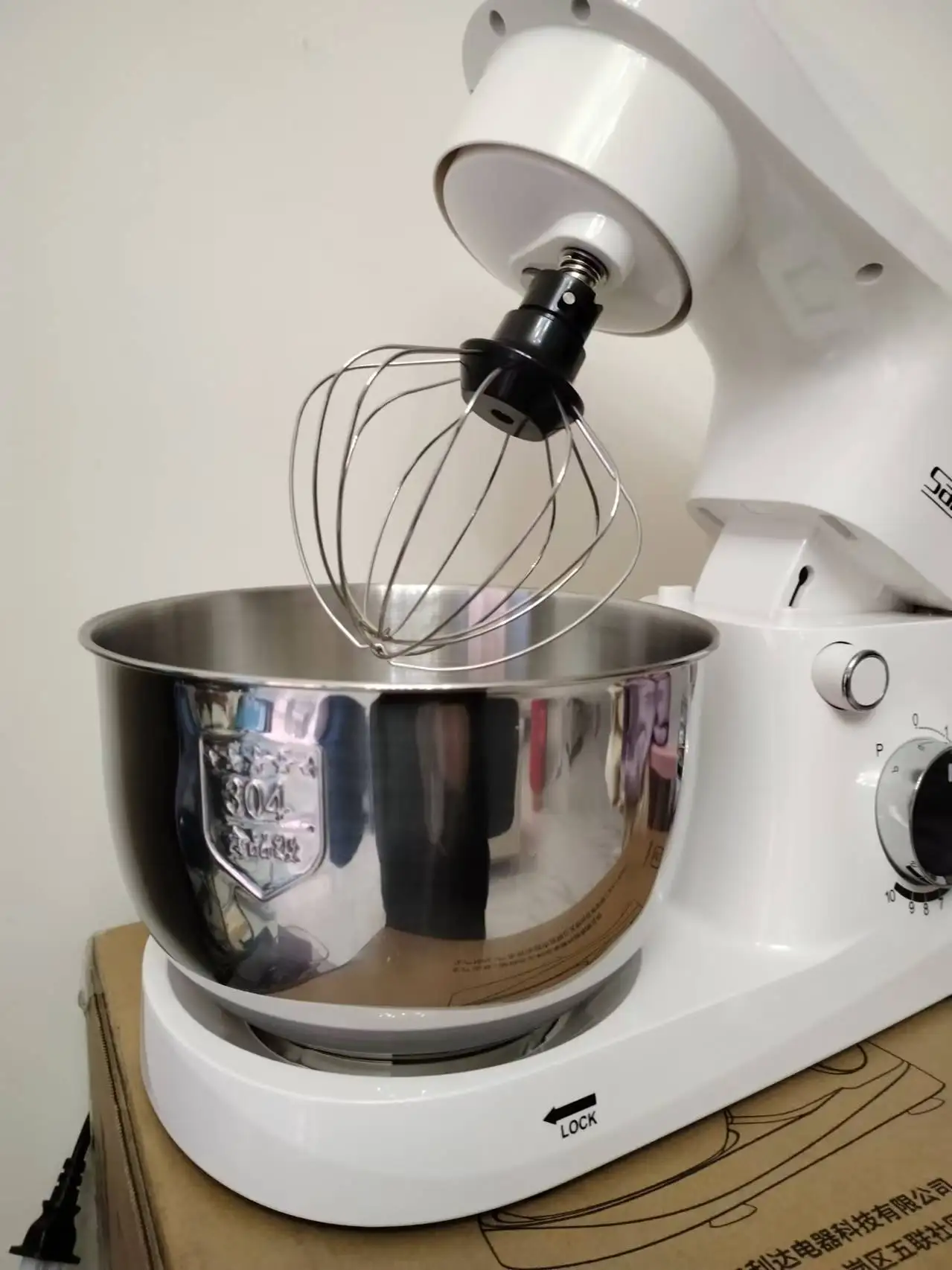 Multifunctional chef machine household 3-5 liter small dough kneading machine fully automatic household electric egg beater 3
