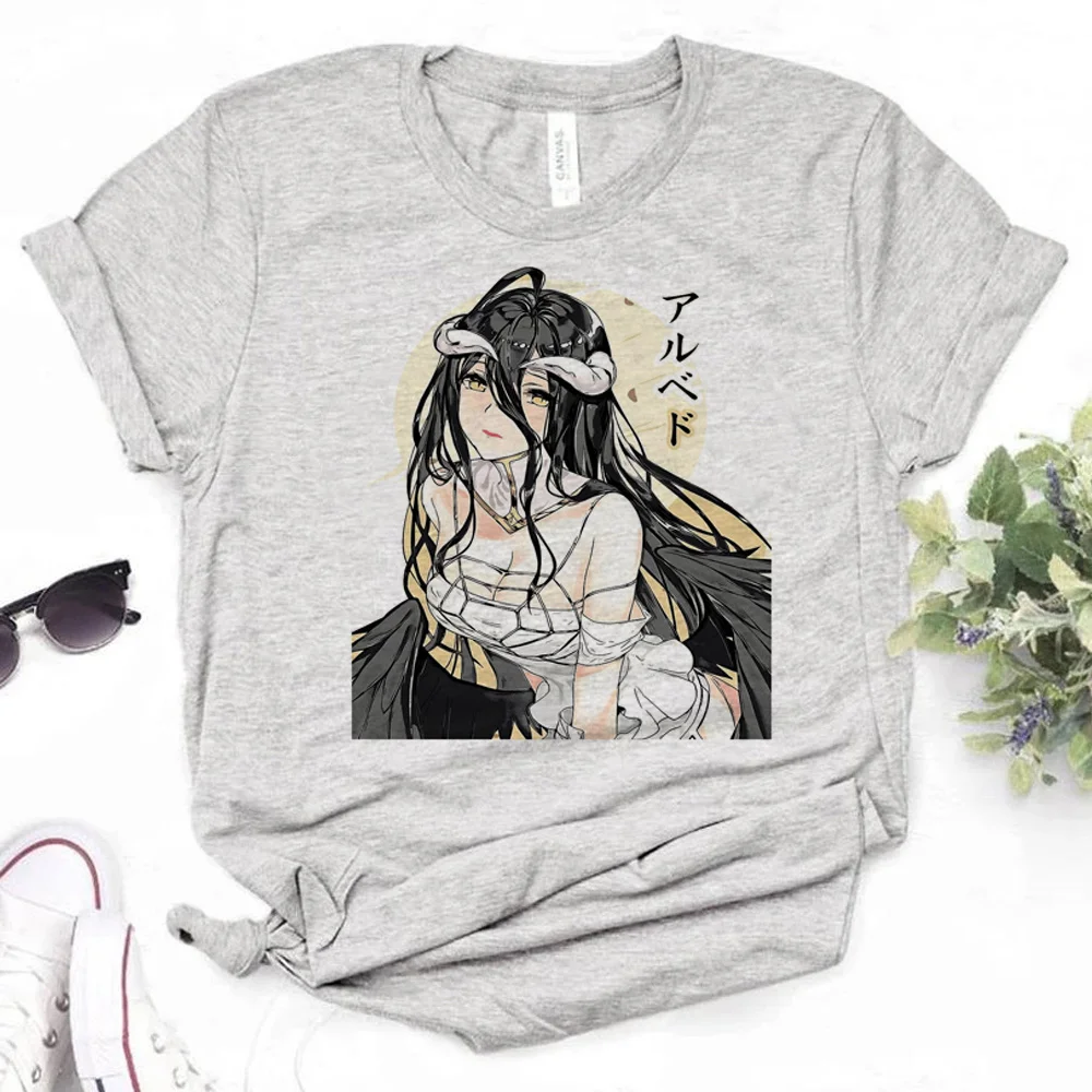 

Overlord tshirt women harajuku t-shirts girl Japanese 2000s anime clothes