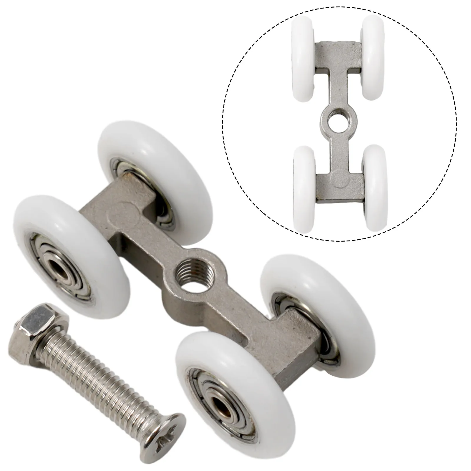 

Sliding Wheel Sliding Door Roller Stainless Steel Window Pulley Easy Installation High Accuracy Long Time Service