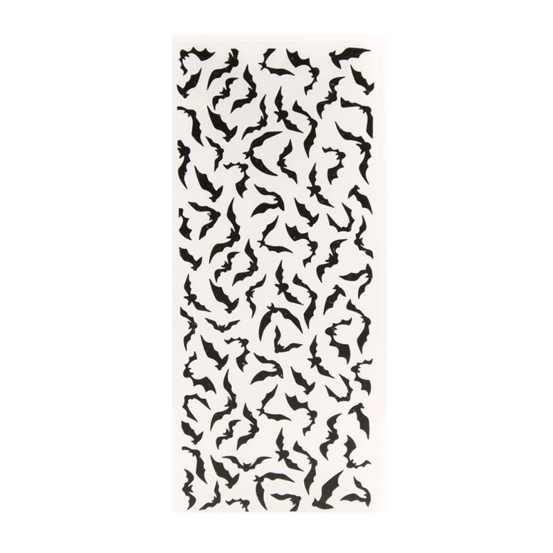Embossing Folder Plastic Embossing Folder Halloween Bat Embossing Stencil Paper Craft DIY Scrapbooking