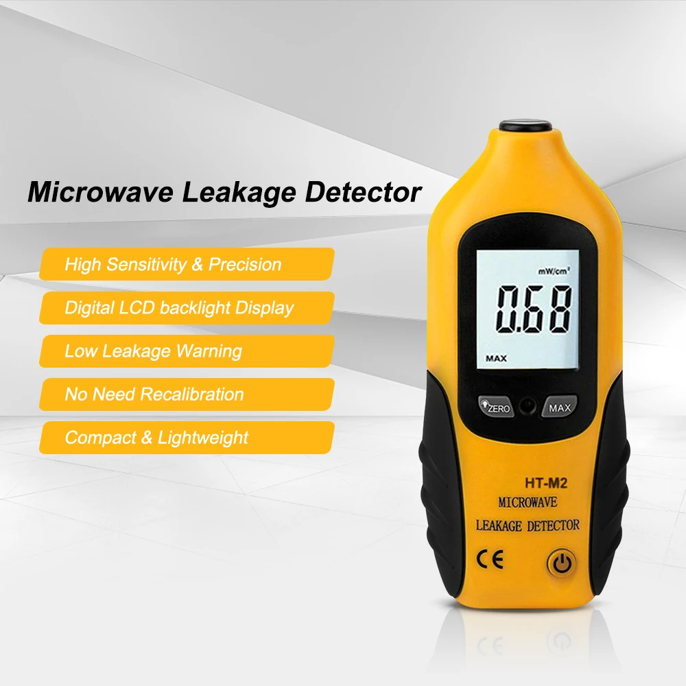 Digital LCD Microwave Leakage Detector with Backlight 2450MHz High