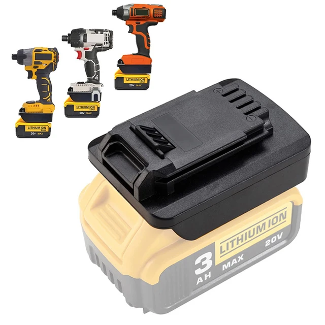 For Dewalt 18v 20v Lithium Battery To For Black&Decker To For Porter-Cable  To For Stanley 18V 20V Power Tool Battery Adapter - AliExpress