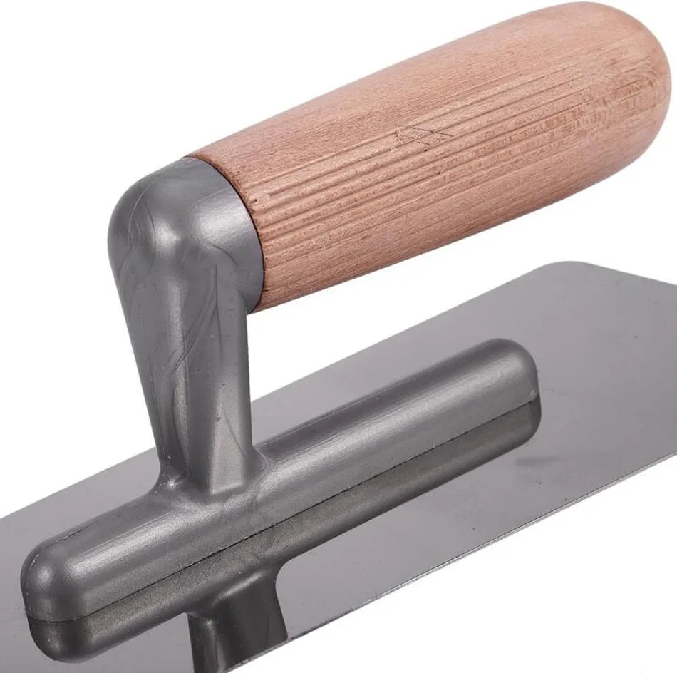 2Pcs Stainless Steel Trowel Tool Batch Wall Shovel Tool Putty Cement Finishing Tools