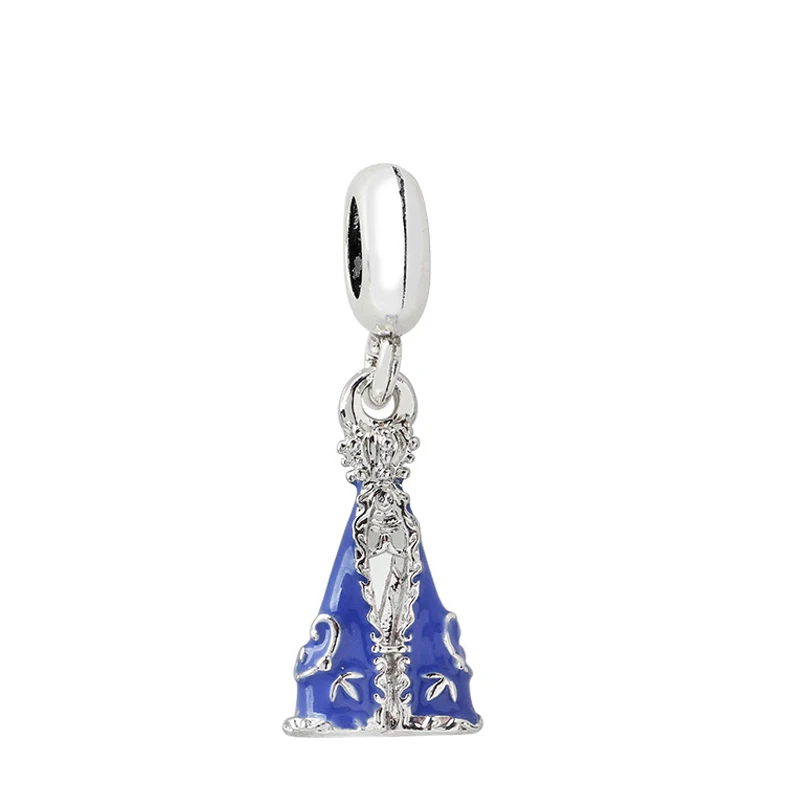 

Pandora Nossa Senhora Aparecida Dangle Charm for Jewelry Making Disney Skirt Princess Dress Pendant Women Bracelet Accessories