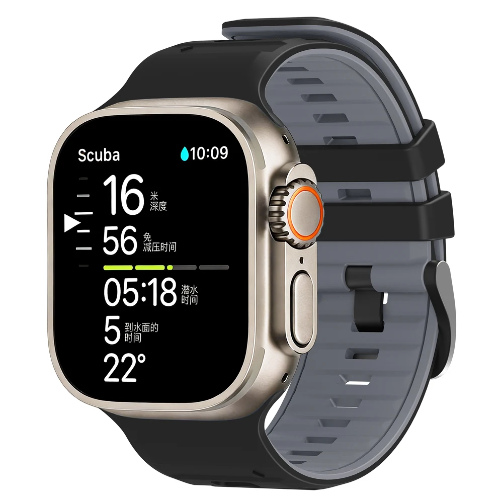 Breathable Silicone Bracelet Wrist Strap