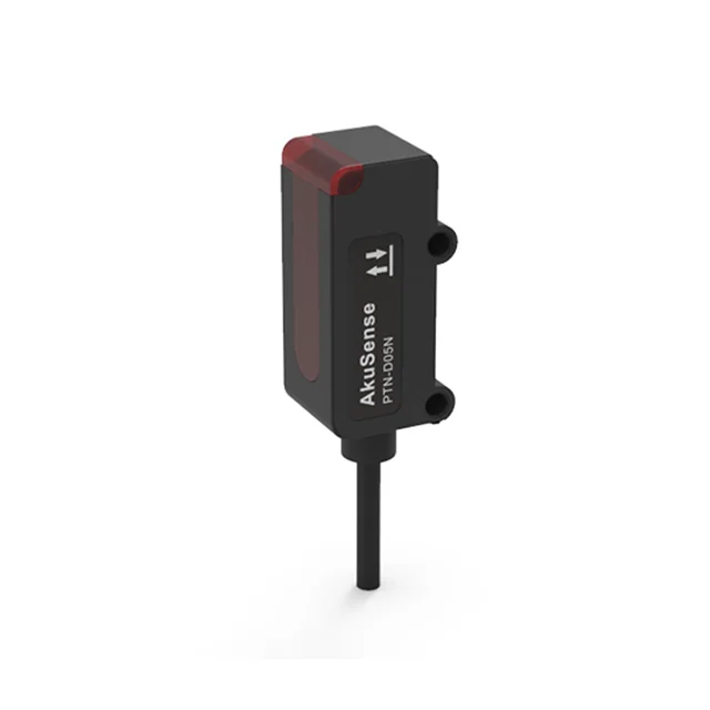 

AKUSENSE miniature thru beam infrared modulated optical proximity photoelectric position sensor