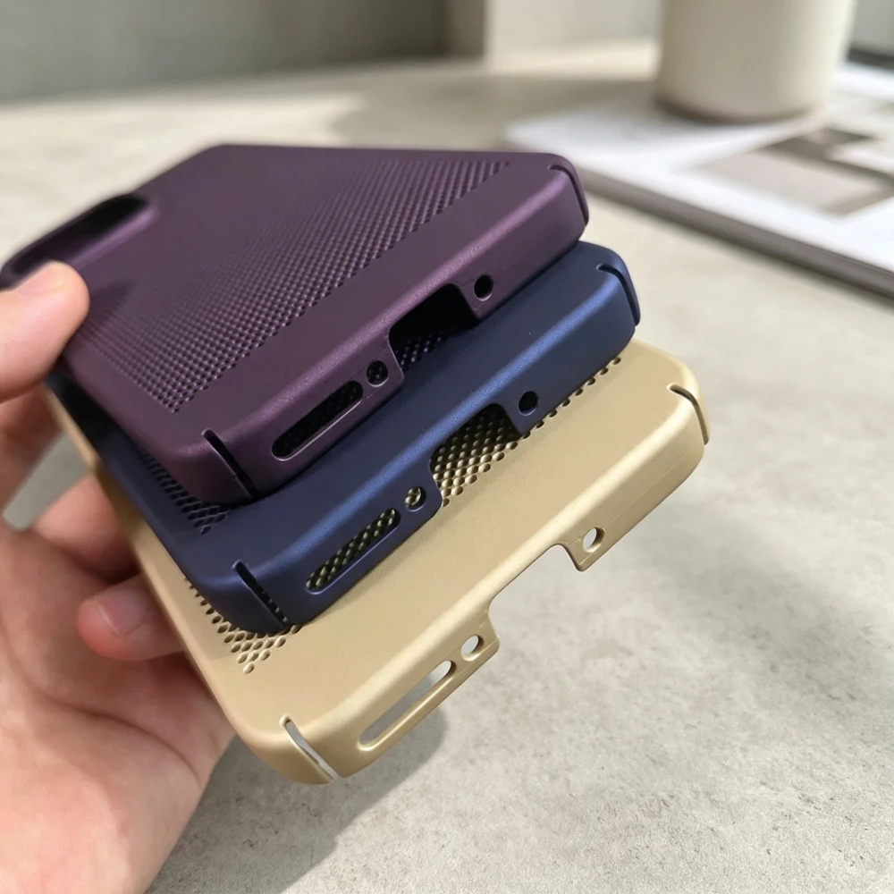 Ultra Thin Matte Hard Case - Breathable Mesh, Shockproof Full Protective Cover