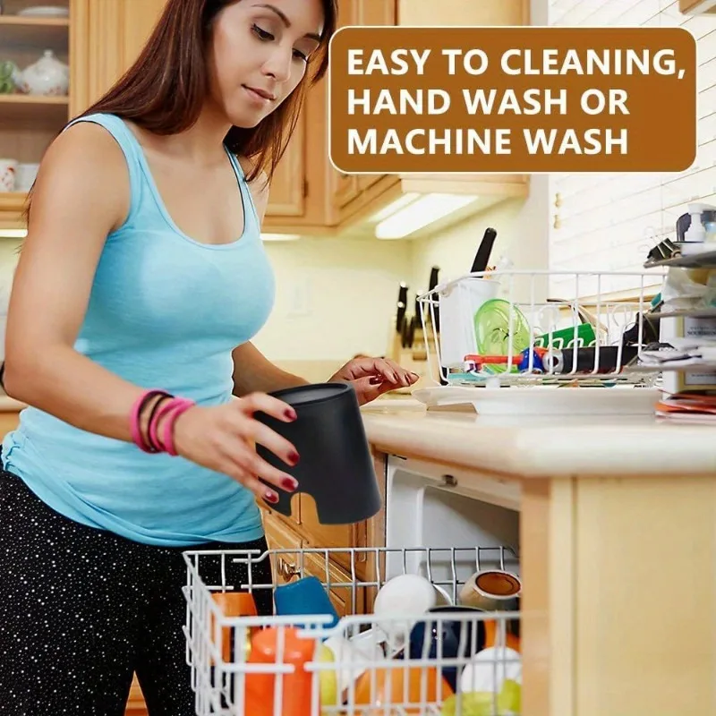 Premium Espresso Knock Box and Tamper Mat with Removable Bar Non-Slip Base and Silicone Mat for Easy Coffee Grounds Disposal