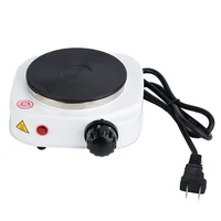 110V 220V Electric Hot Plate Mini stove Coffee Heater Milk Tea Mocha Heating Stove Cooking Pot Oven Small Furnace Cook US plug 1
