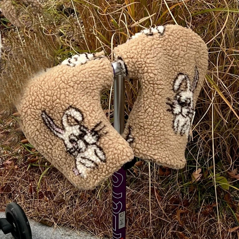 Outdoor Sports Mittens Cartoon Pattern Hands Warmer Scooter Accessory for Winter