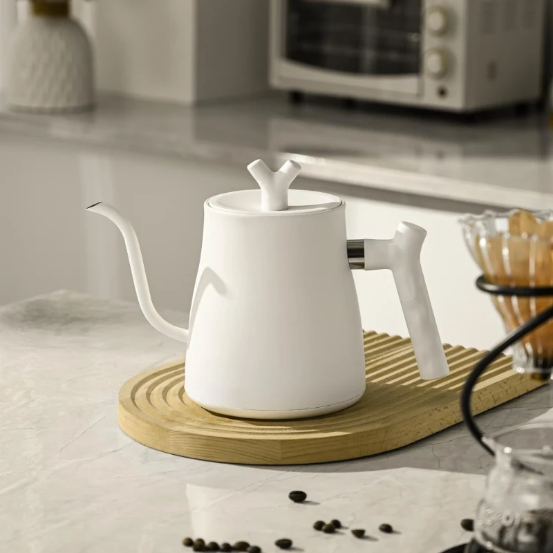 غلاية كهربائية بعنق مرن سعة 1.5 لتر من الفولاذ الم...