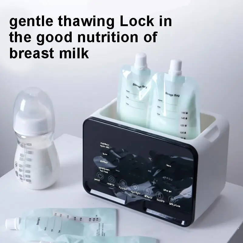 Automatic Milk Warmer Baby Breastmilk Thermostat Intelligent Temperature Regulator Baby Bottle Warmer 24 Hour Steam Sterilisation bottle warmer milk bottle heater