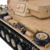 2.4G Heng Long 1/16 Scale RC Tank 7.0 Plastic German Panzer III H RTR Remote Control Tanks Model 3849 Cars Toys TH17363 6