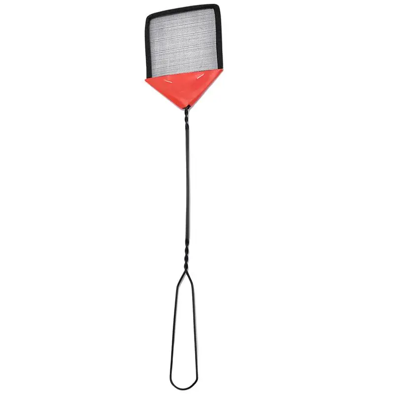Flyswatter With Metal Handle Mesh Fly Swatter Heavy Duty Flyswatter Swatter Set Summer Accessories Mosquito Tool Flies Trap fly swatter