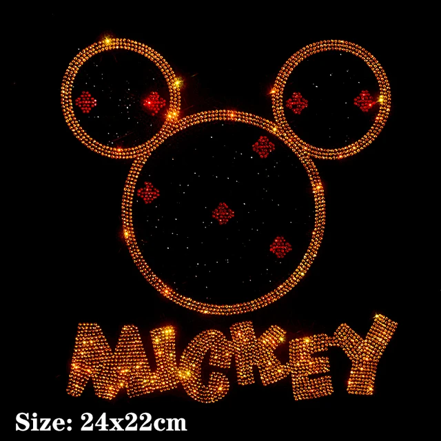 New Disney Minnie Mouse Iron-on Patch Appliqué