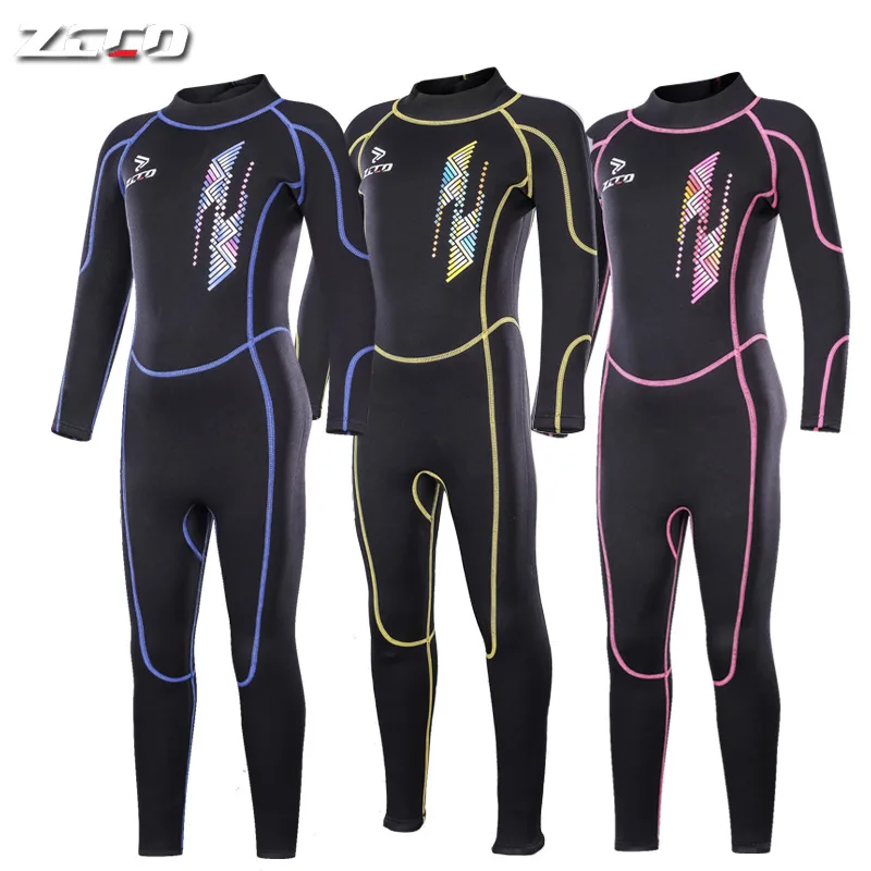 Wetsuits Kids 3mm/2.5mm, Neoprene Wet Suits in Cold Water Full Body Dive Suit for Diving Snorkeling Surfing Swimming Canoeing