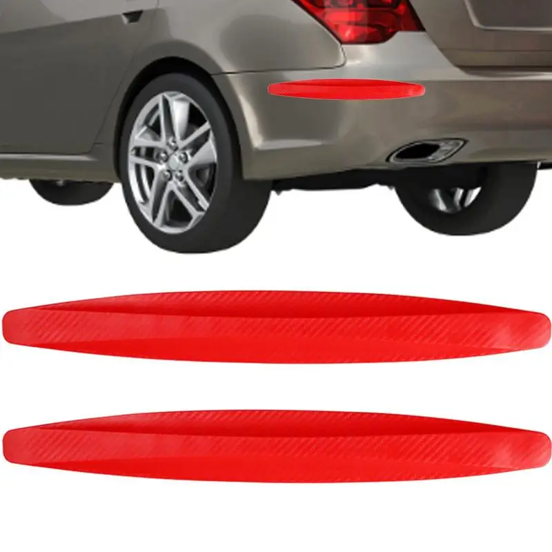 Car Bumper Protector Strip 2pcs Guard Front And Rear Corner Protection