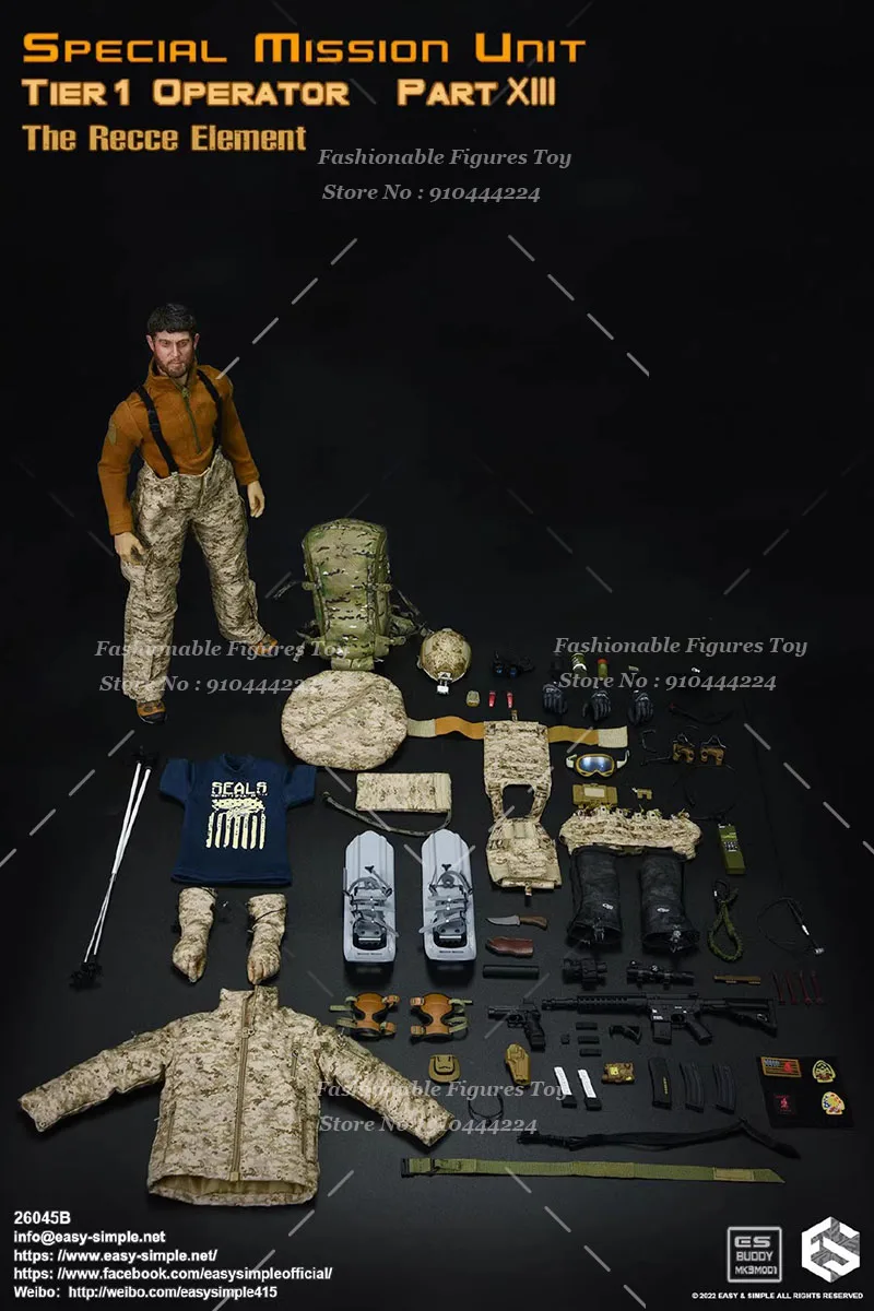 1/6フィギュアSpecialMissionUnit Easysimple Easy & Simple (26030C) 1/6 Scale Special Mission Unit Part X