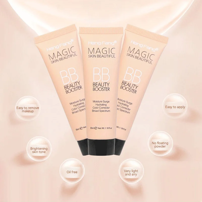 BB Cream Natural Nude Finish — Hydrating, Oil-Control, Long-Lasting Foundation 5