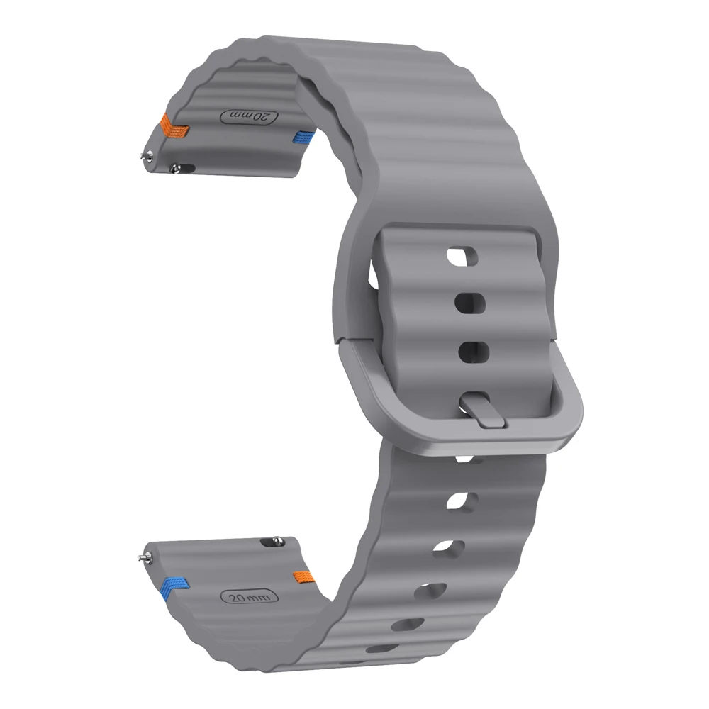 Sport Strap Silicone Band Replacement Bracelet, 20mm/22mm