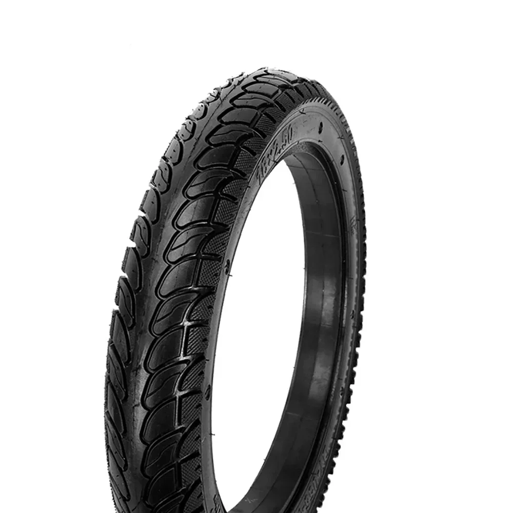 16X2.50 Electric Bike Solid Tire 16 Inch Bicycle Tubeless Solid Tyre Explosion Proof Wear-resistant Airless Tire