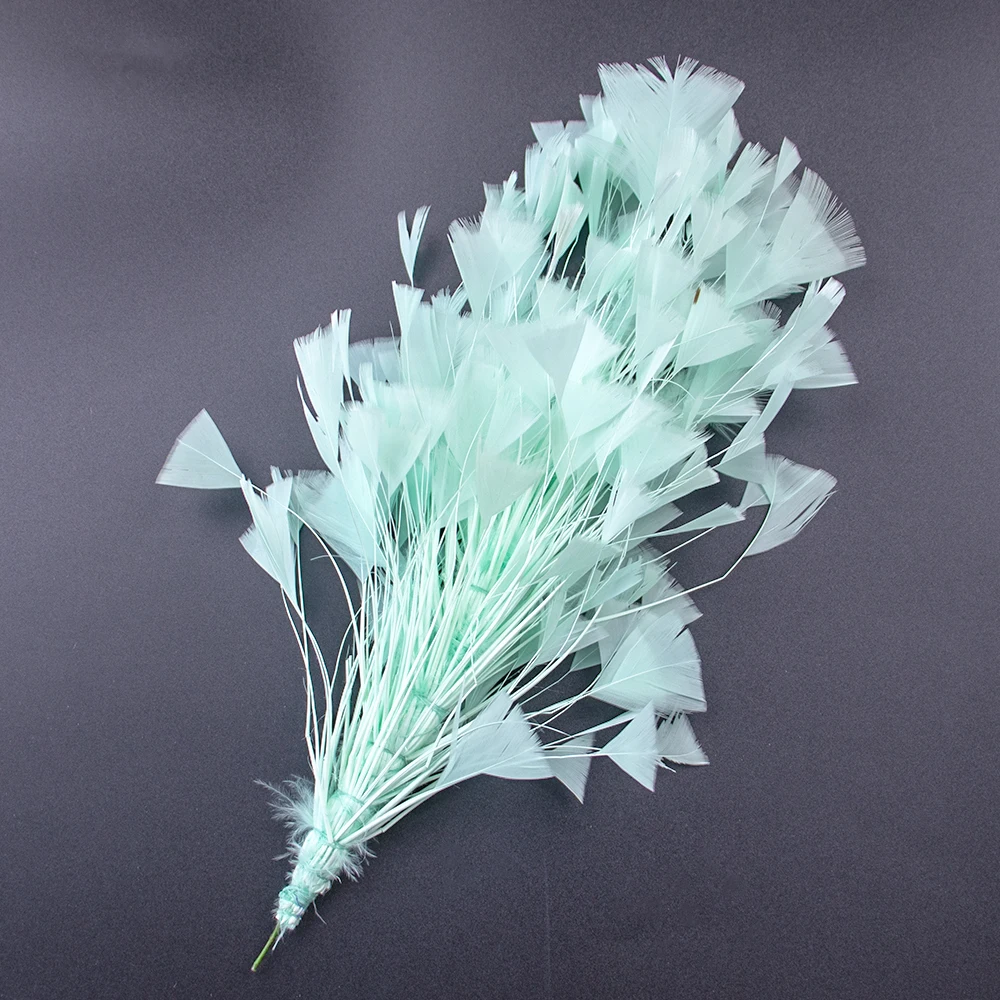 하이 퀄리티 터키 깃털 꽃, 홈 파티 머리 장식 공예, 깃털, 도매, 25-30 cm, 10-12 인치