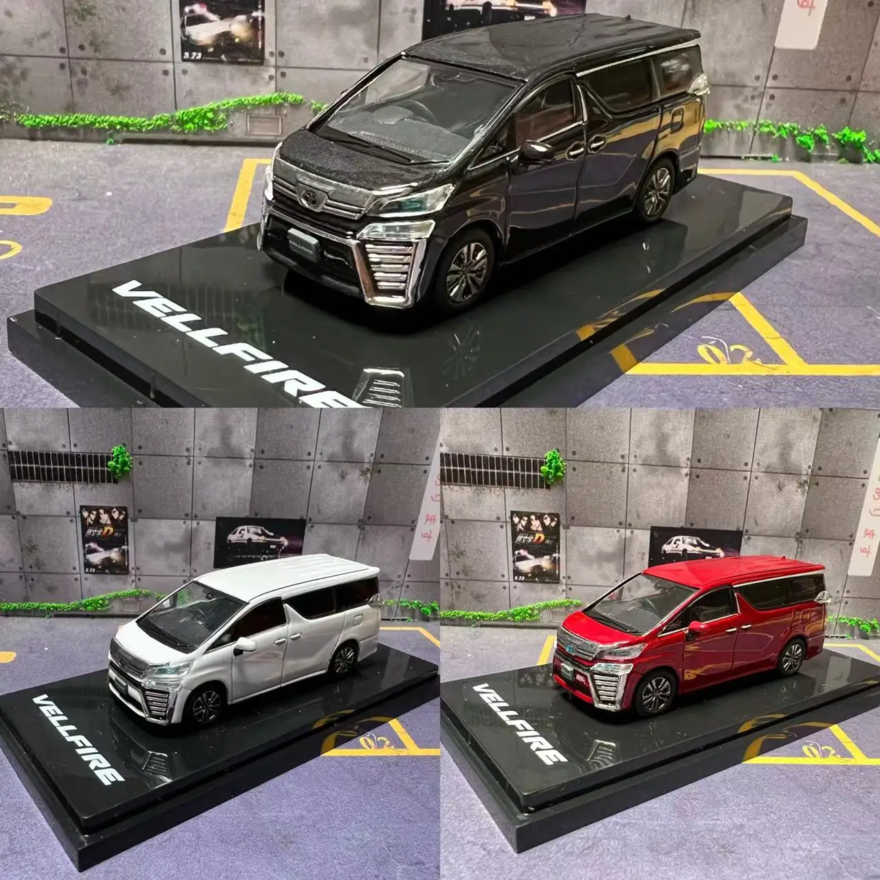

Хобби 1/64, Япония, модель автомобиля VELLFIRE