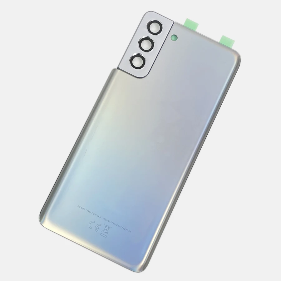 S21 Plus 5G Back Glass Cover Samsung Galaxy S21+ 5G Back Door Replacement Battery Case Rear Housing Cover Camera Lens samsung phone case phone back cover glass battery cover glass phone back cover phone camera lens camera lens cover