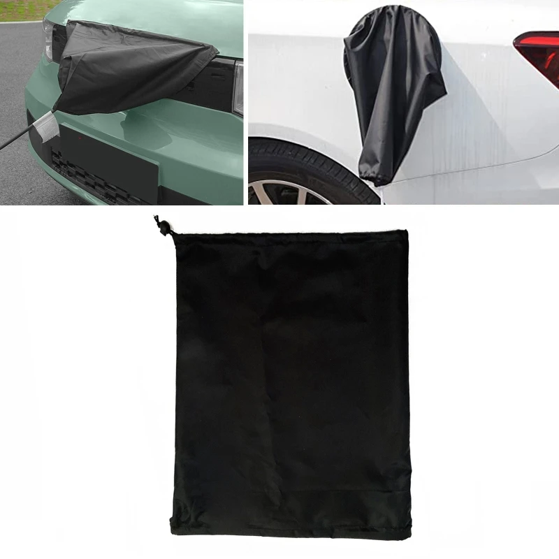 

Charging Port Cover Waterproof Weather Protect for Electric Car with Steel for S