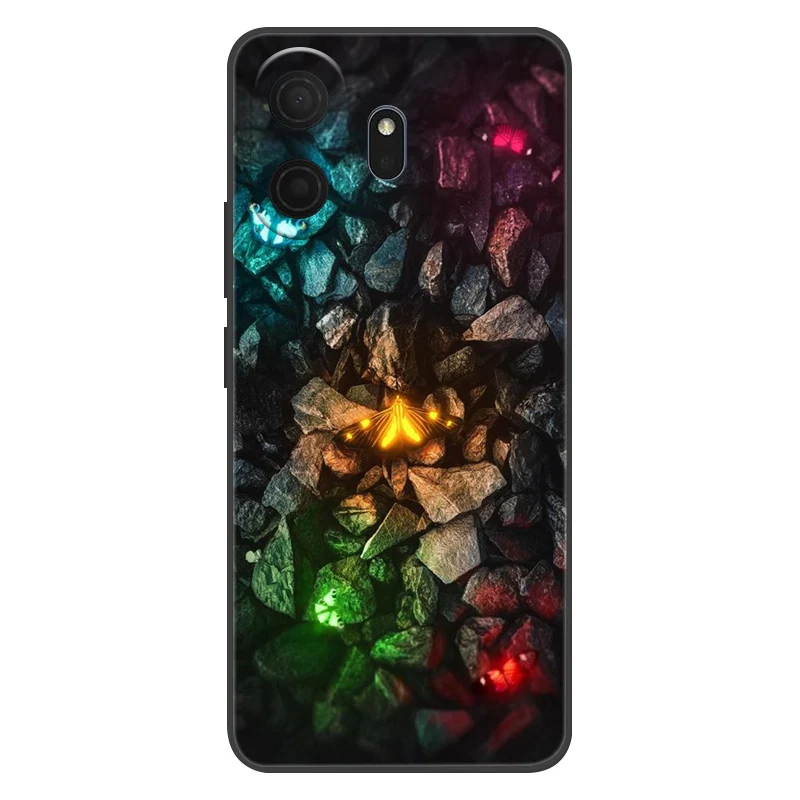 Luxury Silicone Space Painted Soft Bumper Phone Cover TPU