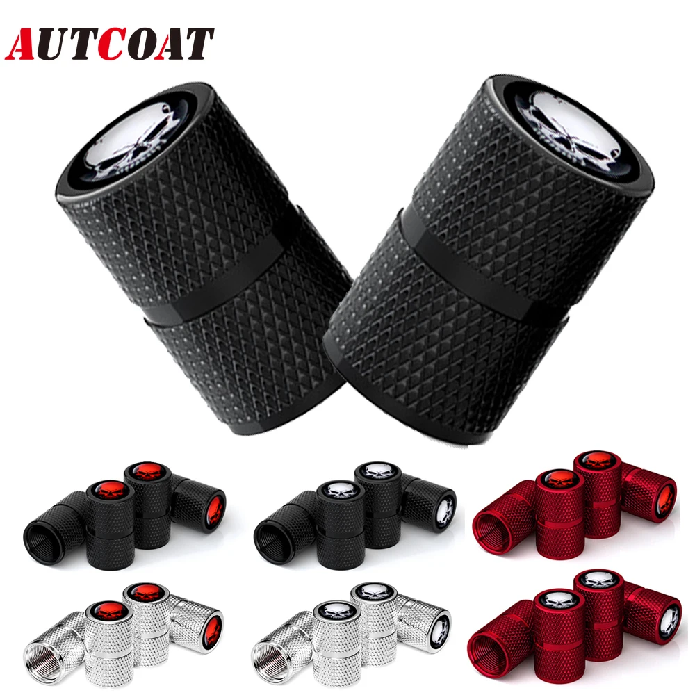 Aluminum Tire Valve Caps, Universal Dust Proof Stem Covers for Cars, Trucks, Bikes, Motorcycles, Bicycles, Corrosion Resistant