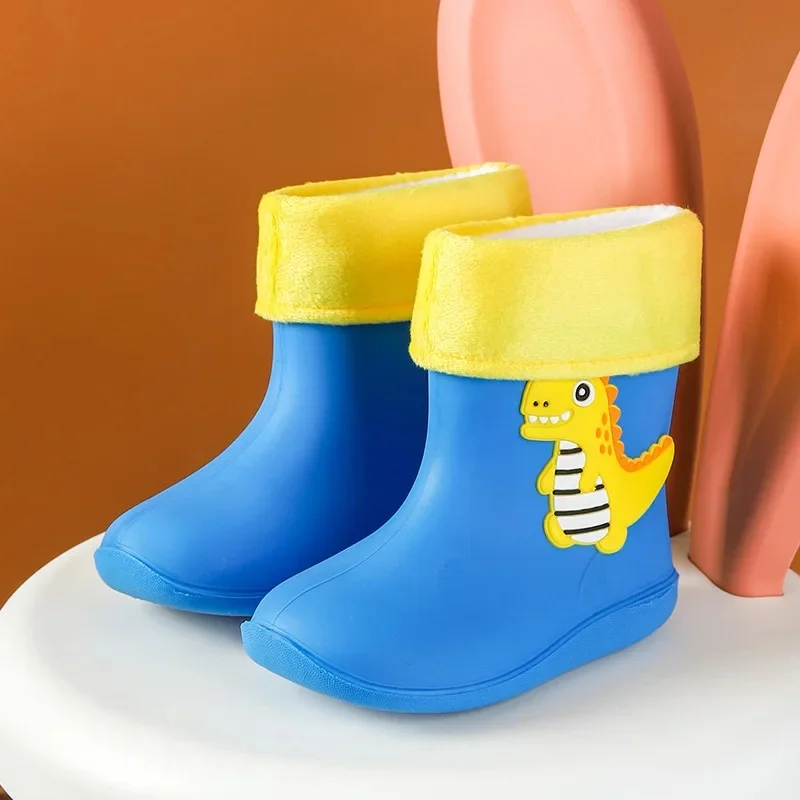 Blue Dinosaur (wool mouth with cotton)