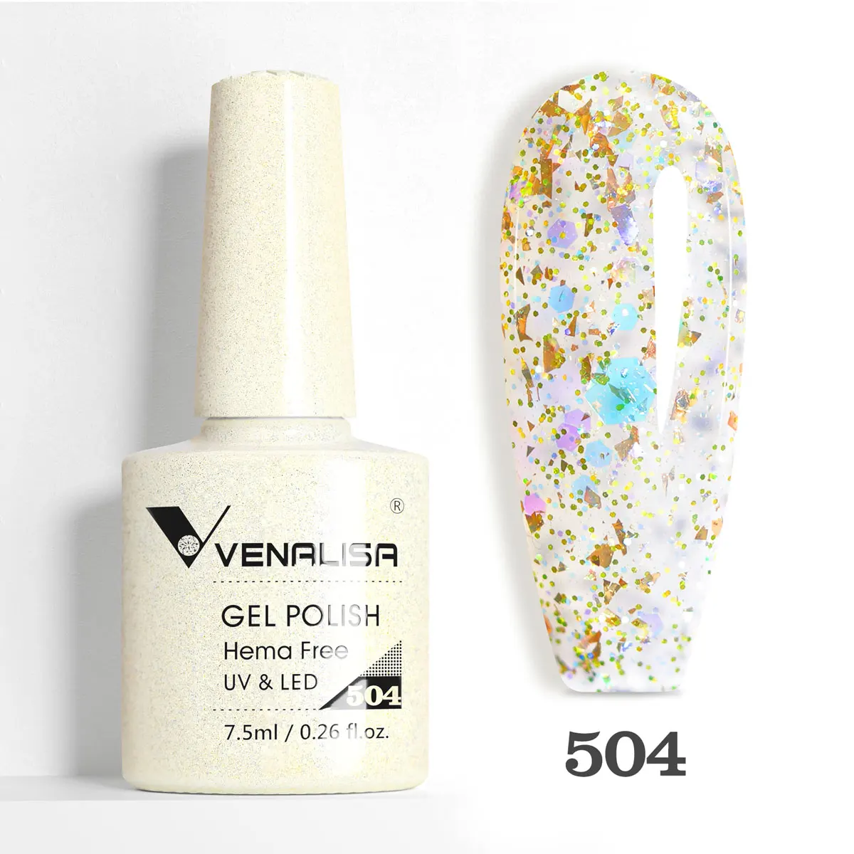 504 glitter gel