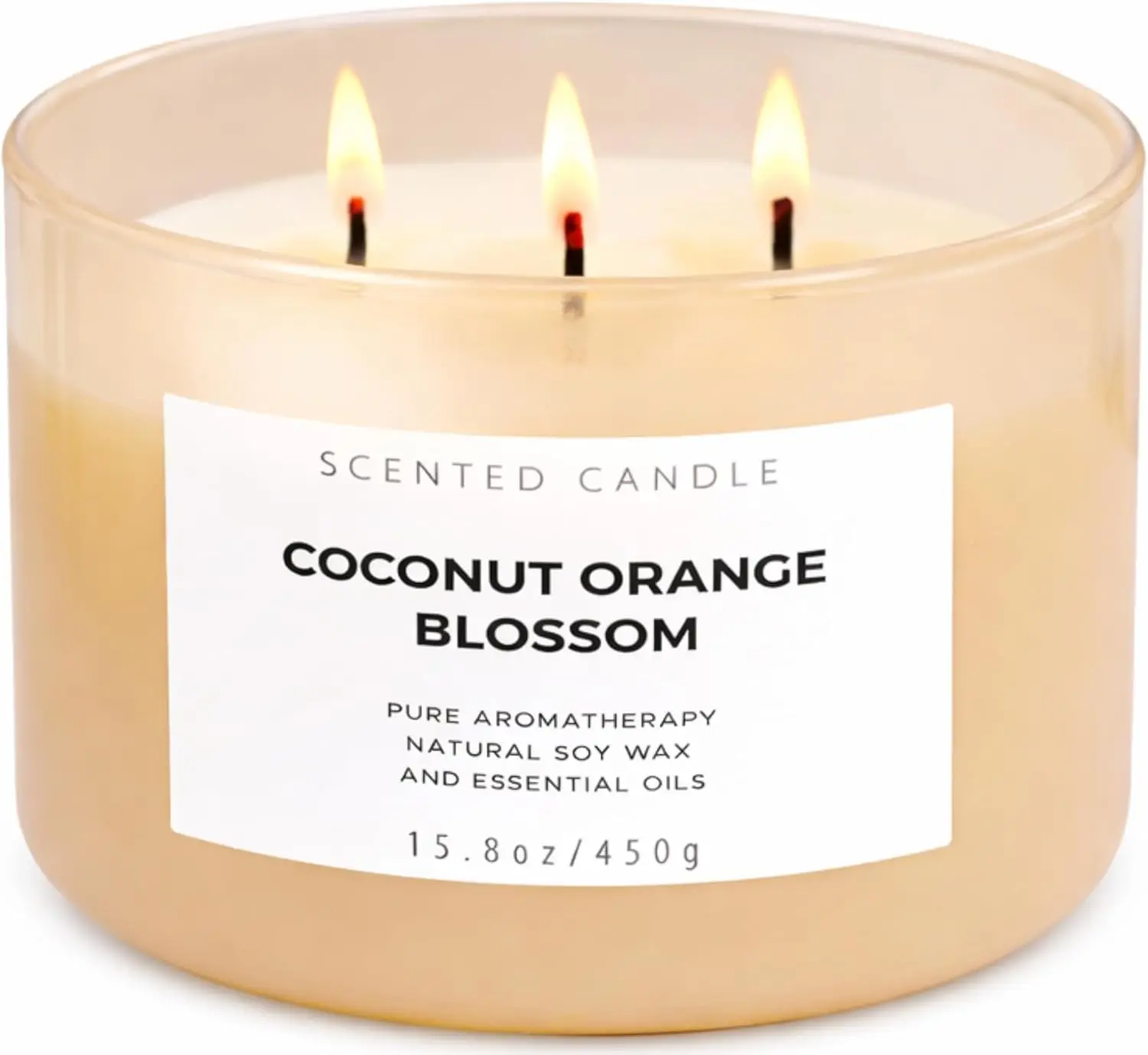 3-Wick Coconut Blossom Candle 1