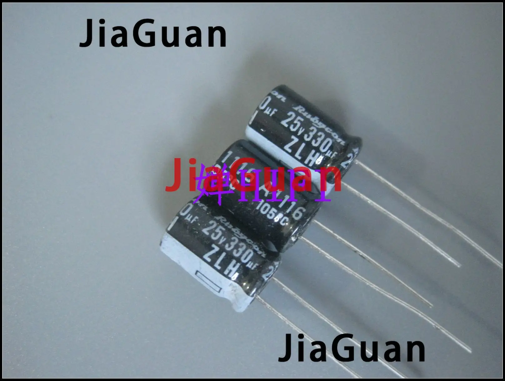 

50PCS NEW RUBYCON ZLH 25V330UF 8x11.5mm 105 degrees 330UF/25V high frequency low resistance and long life zlh 330UF 25V