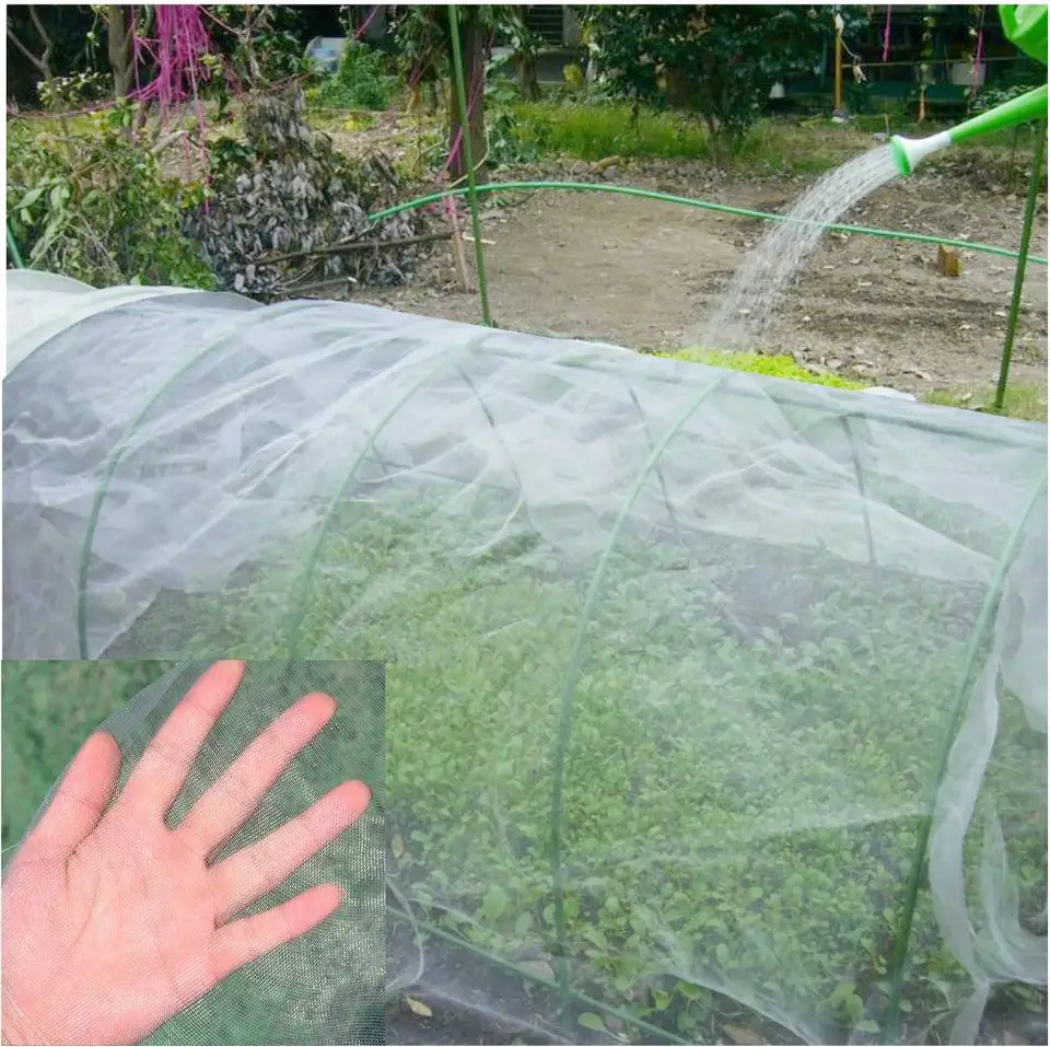 Qirc Rete da giardino, 3 x 10 m, rete di protezione per piante, rete di protezione