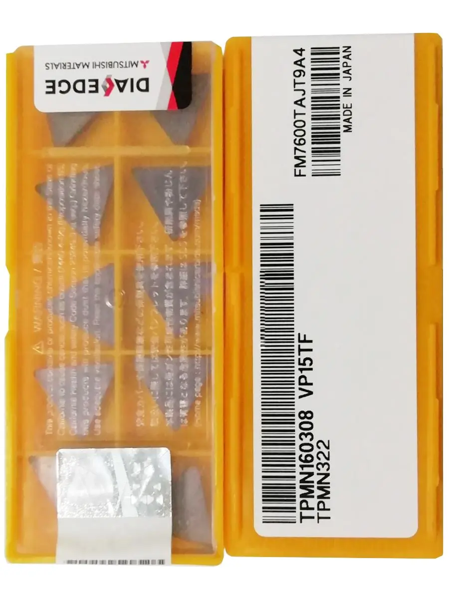 三菱マテリアル チップ (10個入り) MTTR436001 NX2525 (ねじ切り加工)