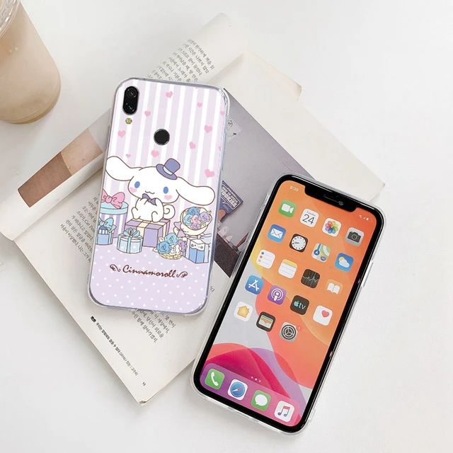 Cinnamoroll Xiaomi Phone Case  Soft Silicone Doll Phone Case - Cartoon Funda  Redmi - Aliexpress