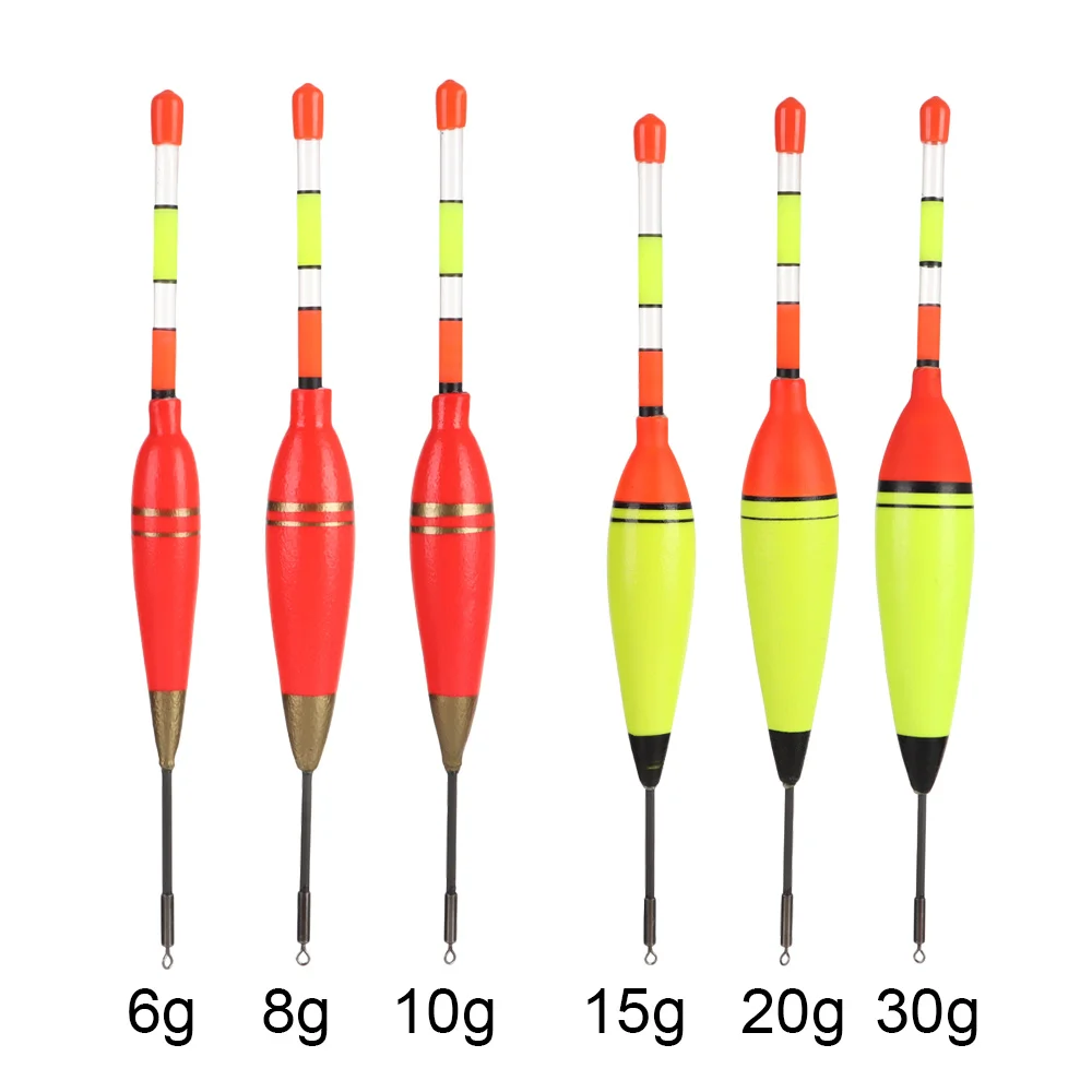 1Pc Fishing Floats Buoy Bobber Fishing Light Stick Floats Fluctuate Mix  Size Color Float buoy For Fishing Accessories