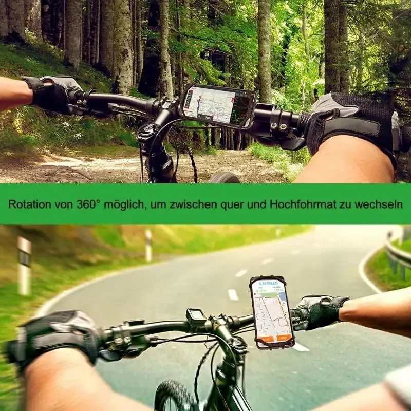 Silicone Bike Phone Holder For Universal Mobile Phones